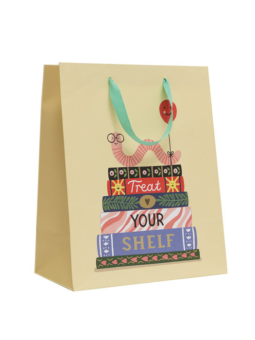 "Treat Your Shelf Bookworm" Gift Bag