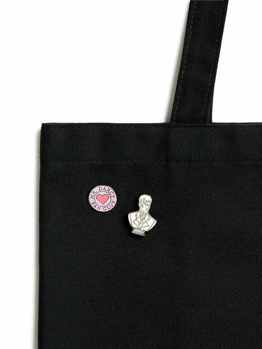 Pride & Prejudice: Mr. Darcy Fan Club Hard Enamel Pin Set