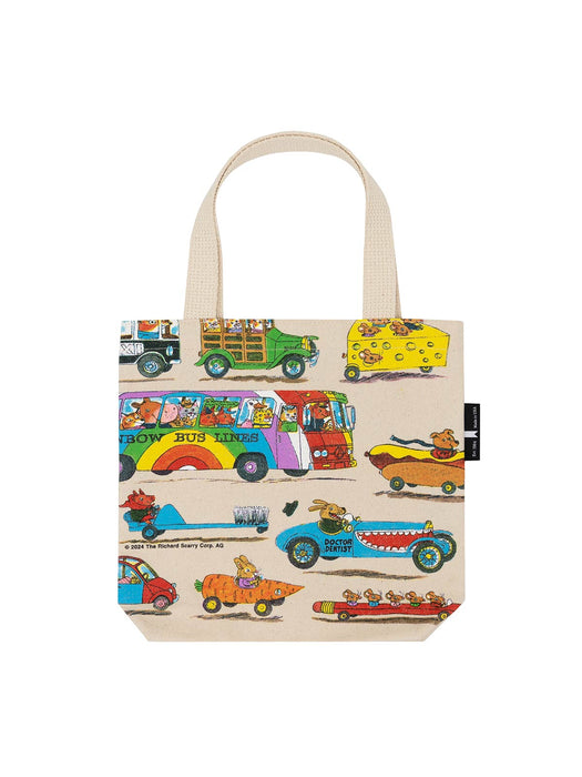 Richard Scarry's Cars and Trucks and Things That Go Mini Tote Bag